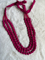 Load image into Gallery viewer, Upcycled Fabric Necklace
