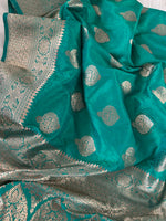 Load image into Gallery viewer, Banarasi Rhinestone Saree
