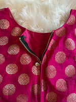 Load image into Gallery viewer, Banarasi Silk Blouse - Pink
