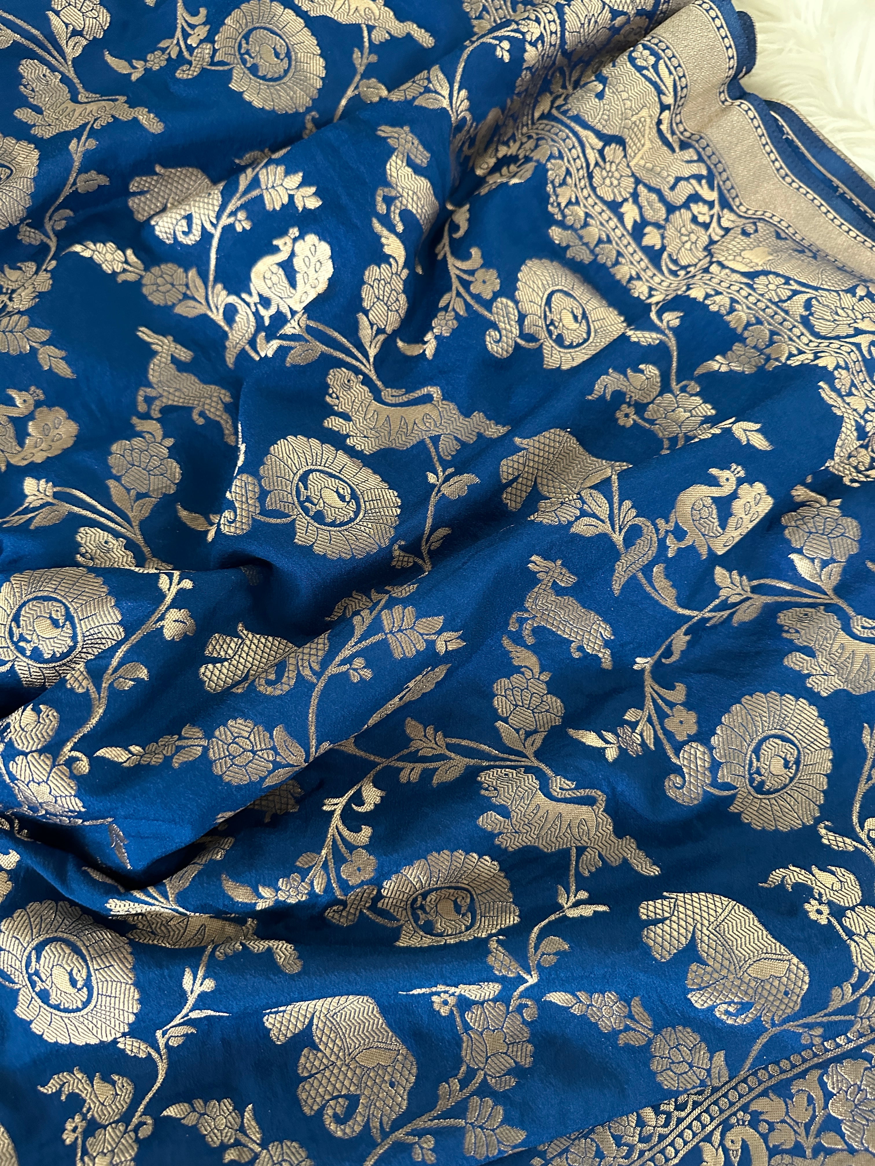 Banarasi Crepe Silk Saree