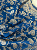 Load image into Gallery viewer, Banarasi Crepe Silk Saree
