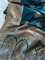 Load image into Gallery viewer, Banarasi Rhinestone Saree
