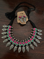 Load image into Gallery viewer, Antique Silver Necklace A
