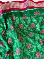 Load image into Gallery viewer, Ikkat Silk Saree - Heritage Handloom Edition
