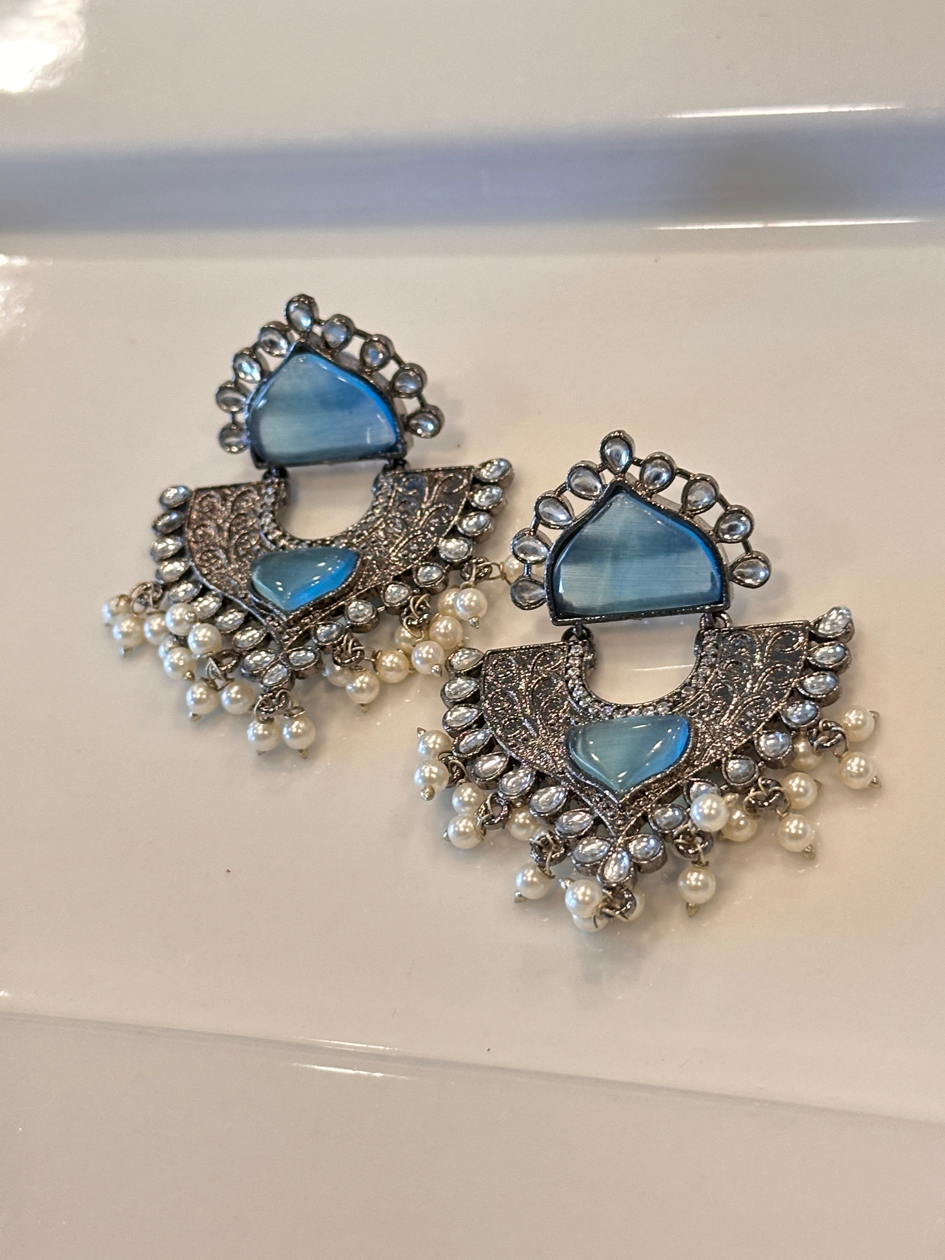 Designer Stone Earrings