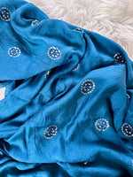 Load image into Gallery viewer, Modal Silk Dupatta - Teal
