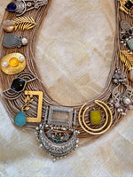 Load image into Gallery viewer, Boho Gypsy Jute Necklace 3
