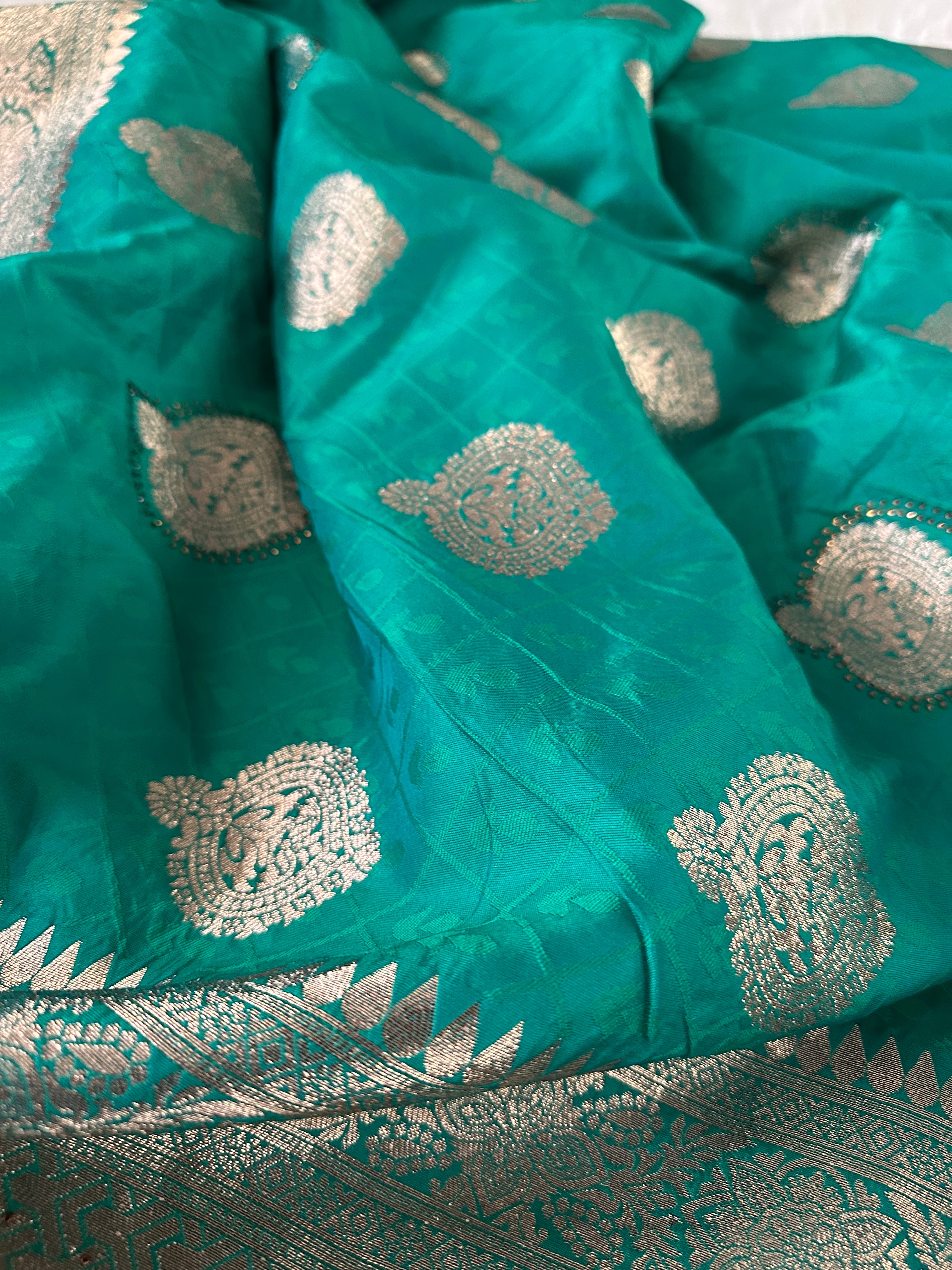 Banarasi Rhinestone Saree