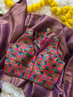 Load image into Gallery viewer, Mul Tissue Saree + FREE Blouse Combo Offer
