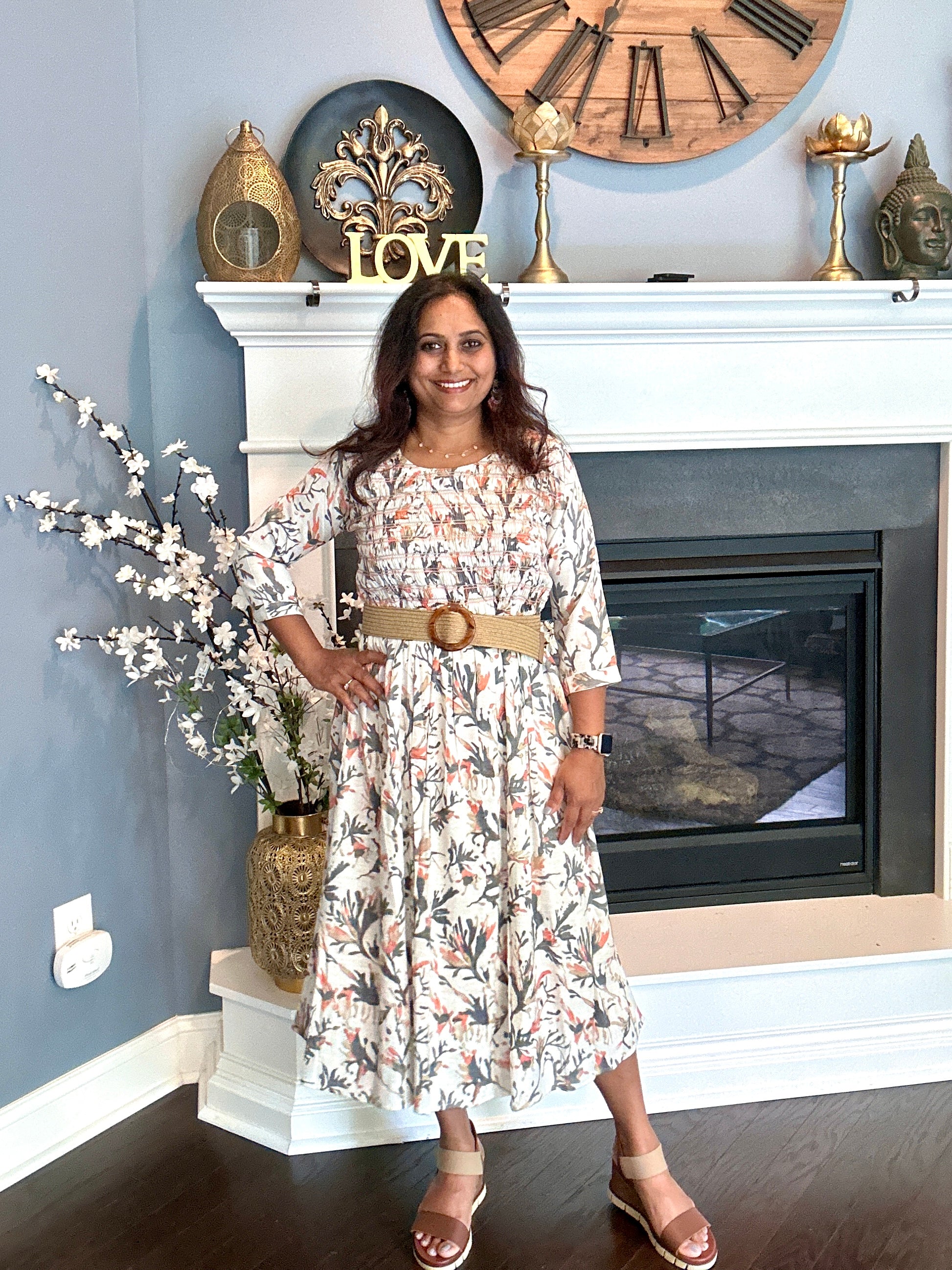 Cotton Print Dress 3