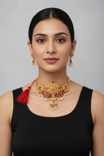 Load image into Gallery viewer, Temple Necklace Choker 1
