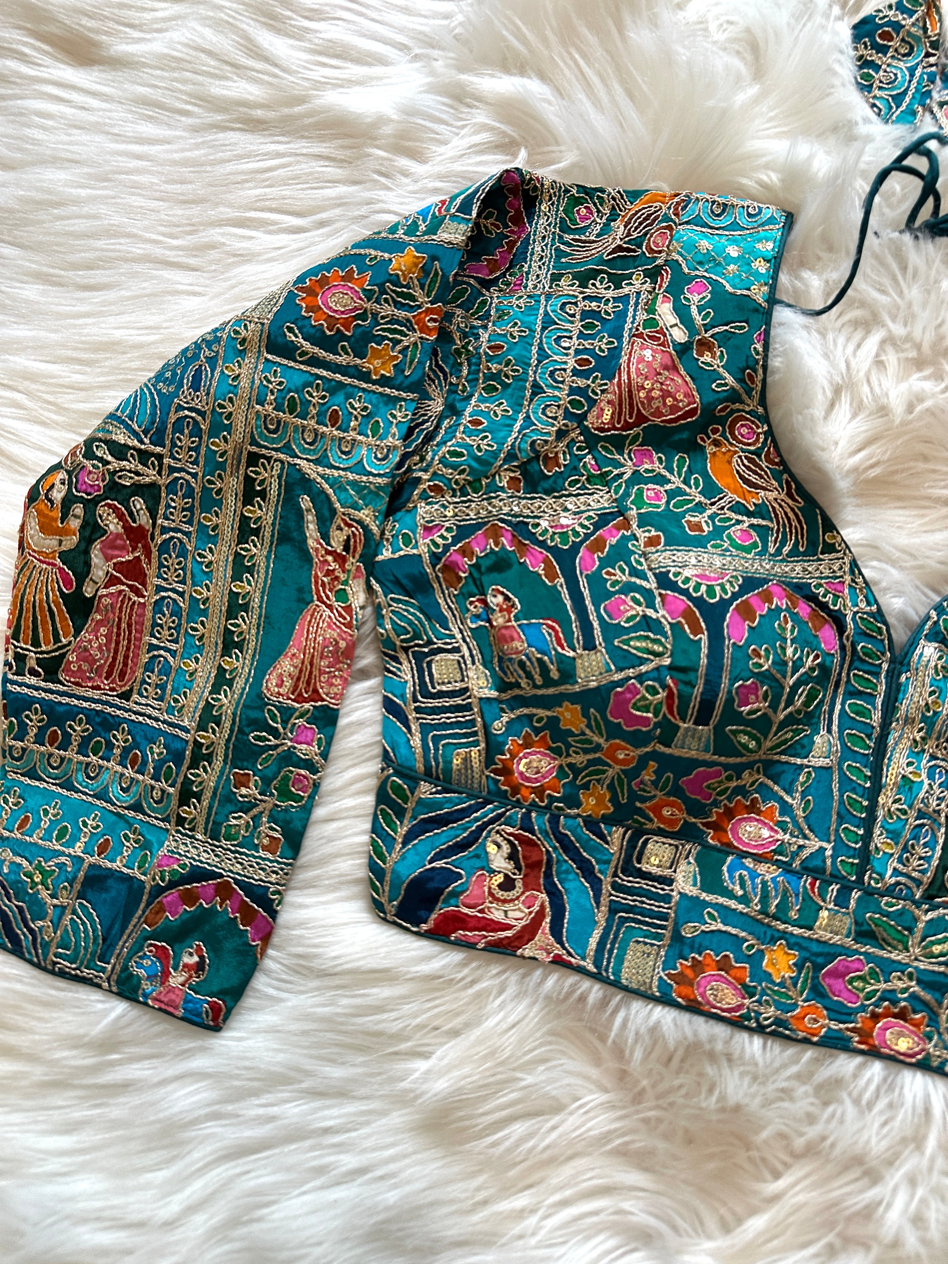 Maharani Designer Embroidery Blouse 1