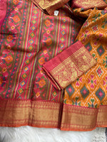 Load image into Gallery viewer, Ikkat Silk Saree 5
