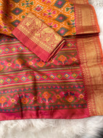 Load image into Gallery viewer, Ikkat Silk Saree 5
