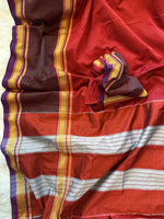 Load image into Gallery viewer, Khun Saree Rust-Purple
