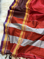 Load image into Gallery viewer, Khun Saree Rust-Purple
