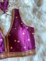 Load image into Gallery viewer, Sabyasachi Inspired Designer Silk Blouse 3
