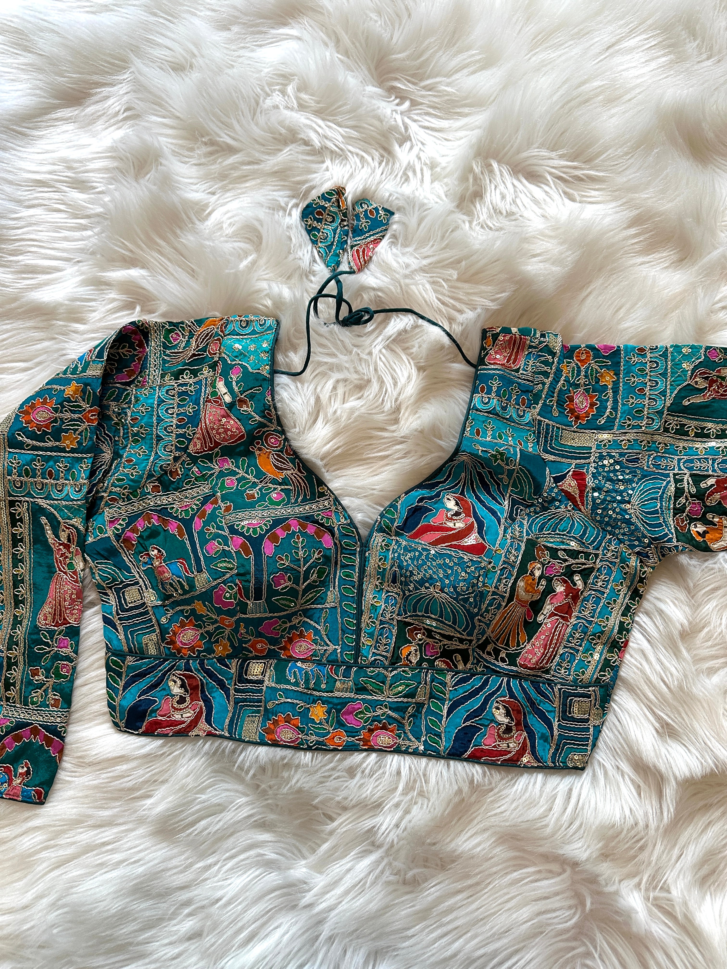 Maharani Designer Embroidery Blouse 1