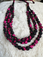 Load image into Gallery viewer, Upcycled Fabric Necklace
