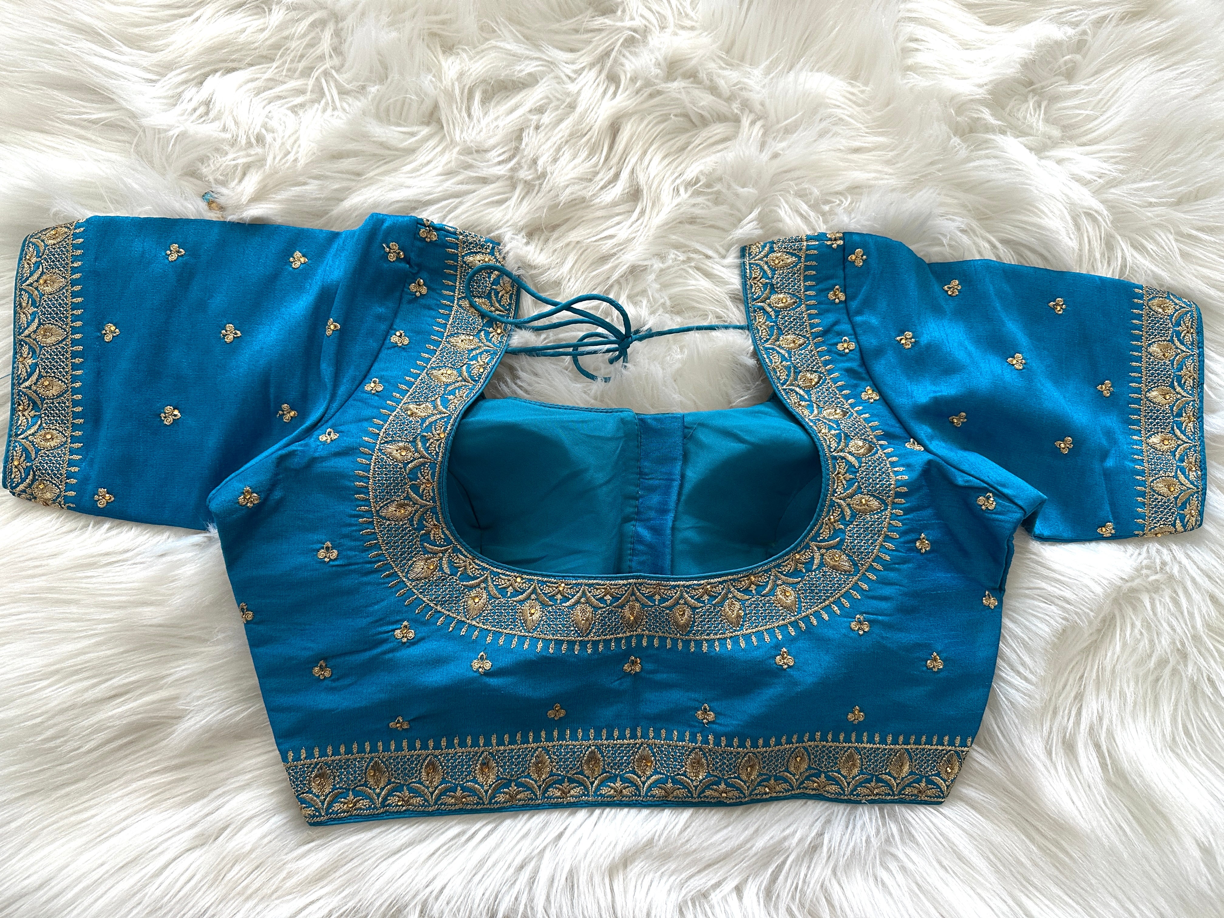 Maharani Designer Silk Blouse 3