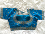 Load image into Gallery viewer, Maharani Designer Silk Blouse 3
