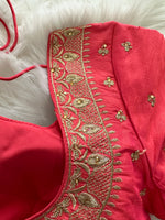 Load image into Gallery viewer, Maharani Designer Silk Blouse 4
