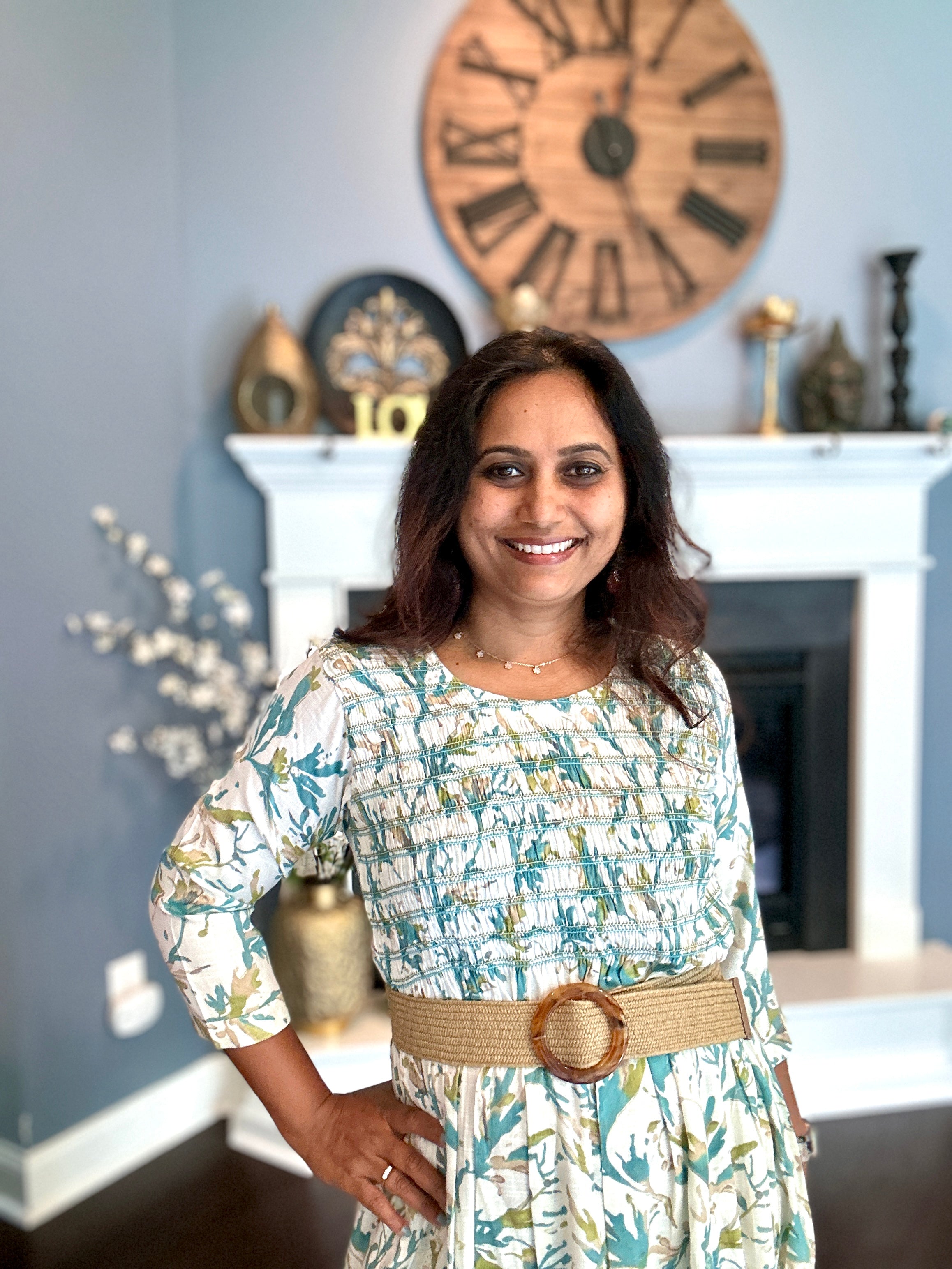 Cotton Print Dress 2