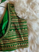 Load image into Gallery viewer, Sabyasachi Inspired Designer Silk Blouse 2
