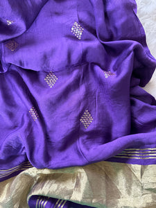 Modal Silk Dupatta - Purple