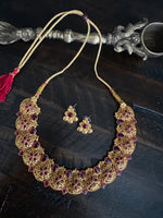 Load image into Gallery viewer, Temple Necklace Gold Polish 2
