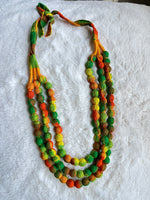 Load image into Gallery viewer, Upcycled Fabric Necklace
