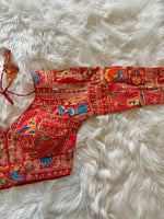 Load image into Gallery viewer, Maharani Designer Embroidery Blouse 4
