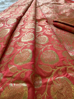 Load image into Gallery viewer, Banarasi Silk Saree - Blush

