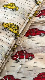 Load image into Gallery viewer, Taxi Cotton Saree Red
