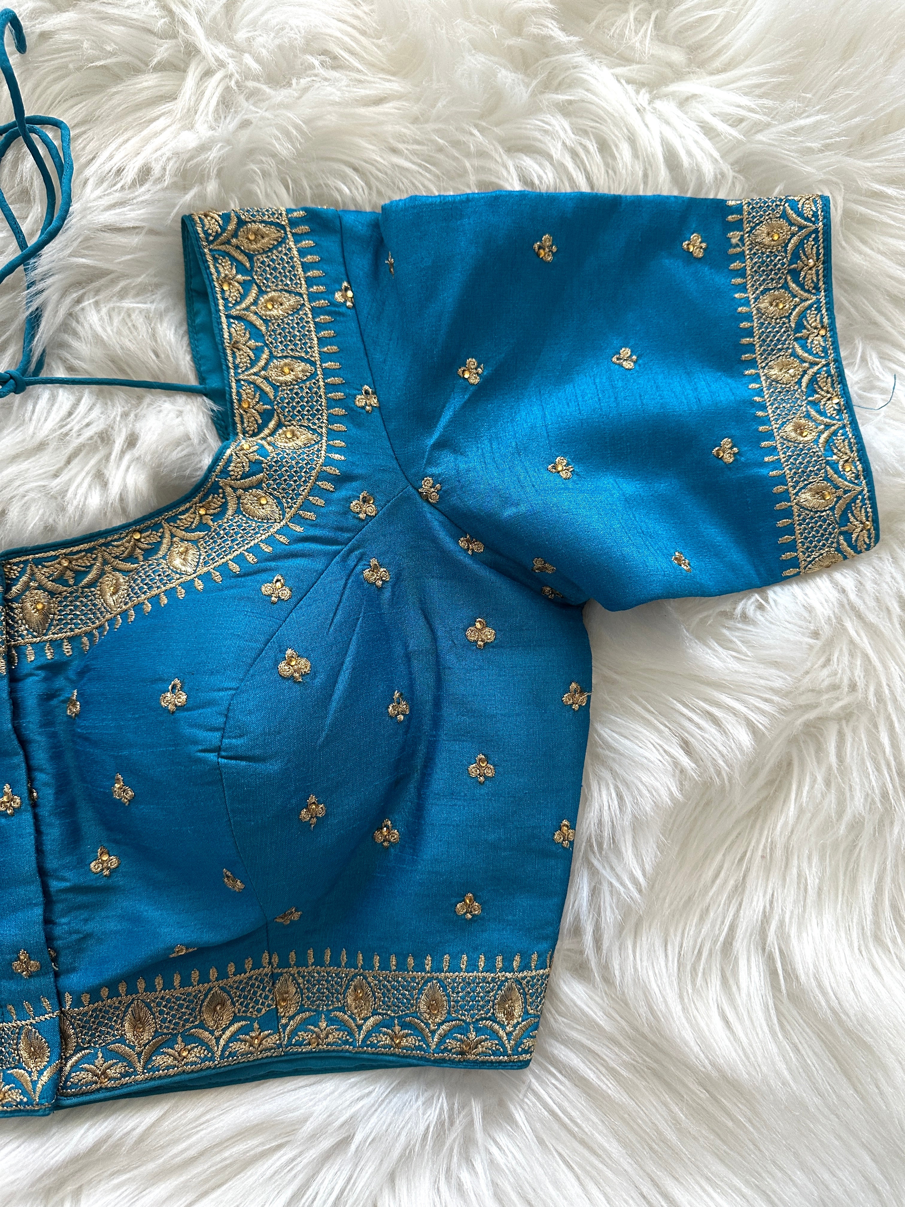 Maharani Designer Silk Blouse 3