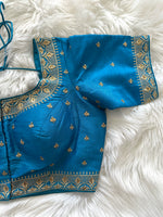 Load image into Gallery viewer, Maharani Designer Silk Blouse 3
