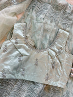 Load image into Gallery viewer, Bollywood Skirt Set - Icy Blue
