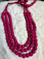 Load image into Gallery viewer, Upcycled Fabric Necklace

