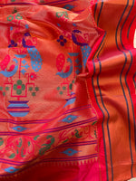 Load image into Gallery viewer, Designer Paithani Saree - Deep Blush
