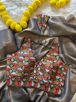 Load image into Gallery viewer, Mul Tissue Saree + FREE Blouse Combo Offer
