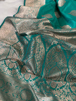 Load image into Gallery viewer, Banarasi Rhinestone Saree
