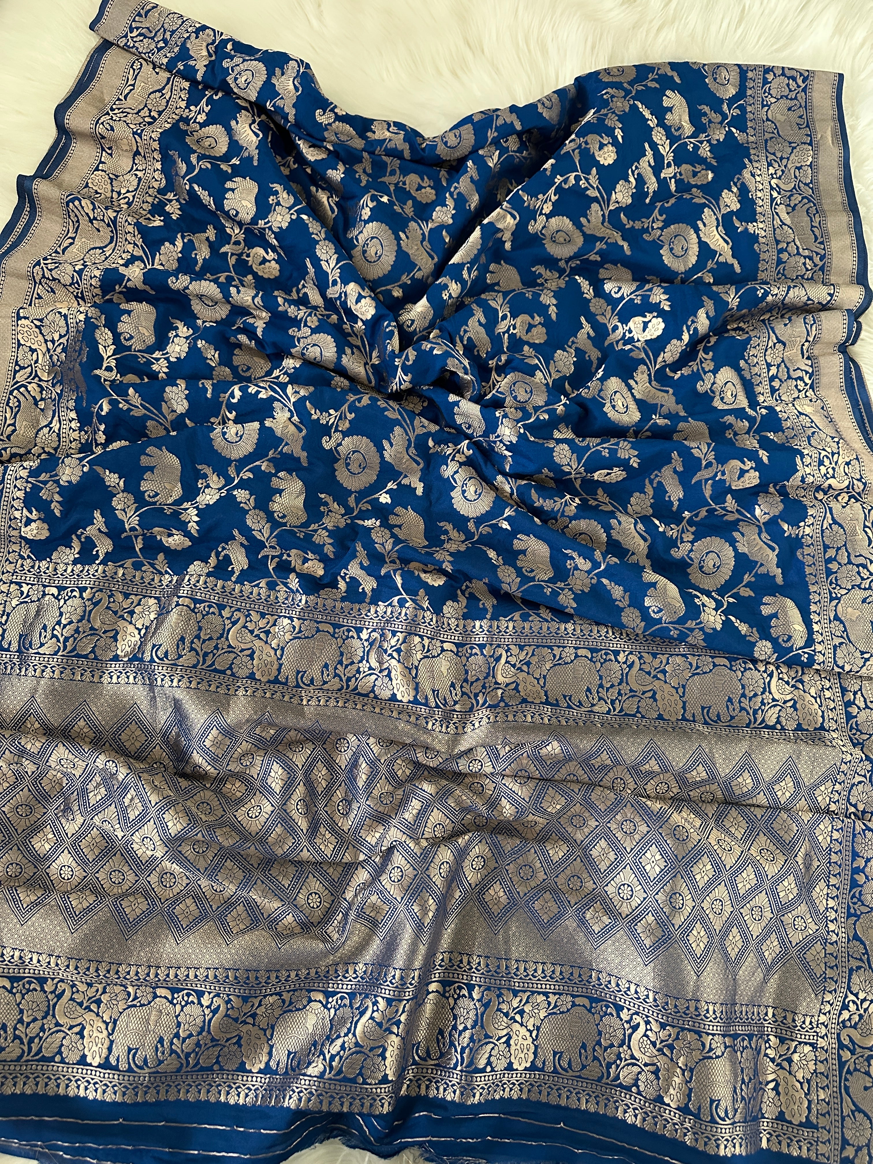 Banarasi Crepe Silk Saree