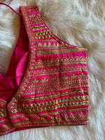 Load image into Gallery viewer, Sabyasachi Inspired Designer Silk Blouse 1
