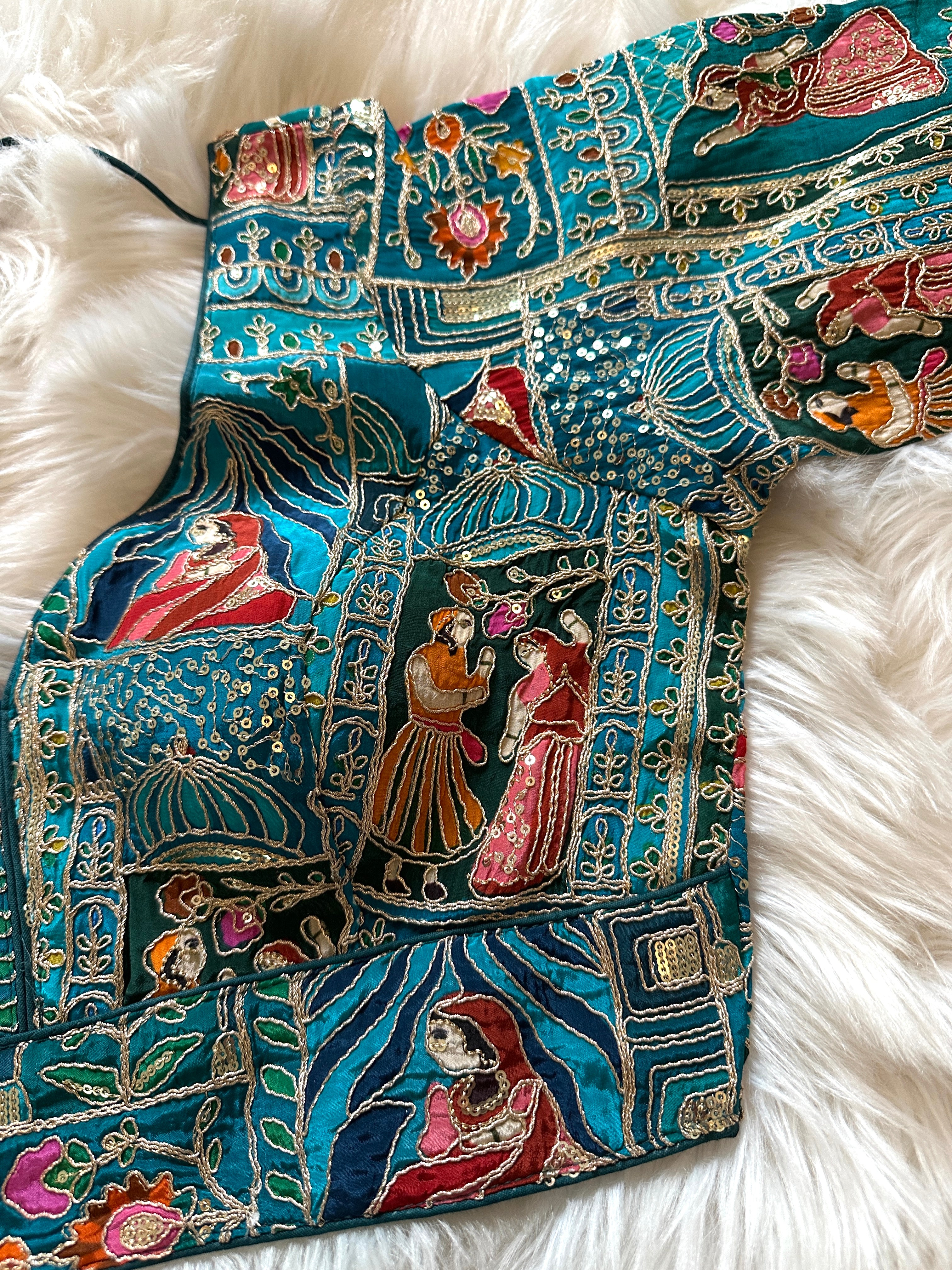 Maharani Designer Embroidery Blouse 1