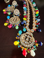 Load image into Gallery viewer, Kundan Multicolored Stone Set
