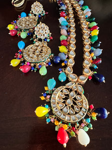 Kundan Multicolored Stone Set