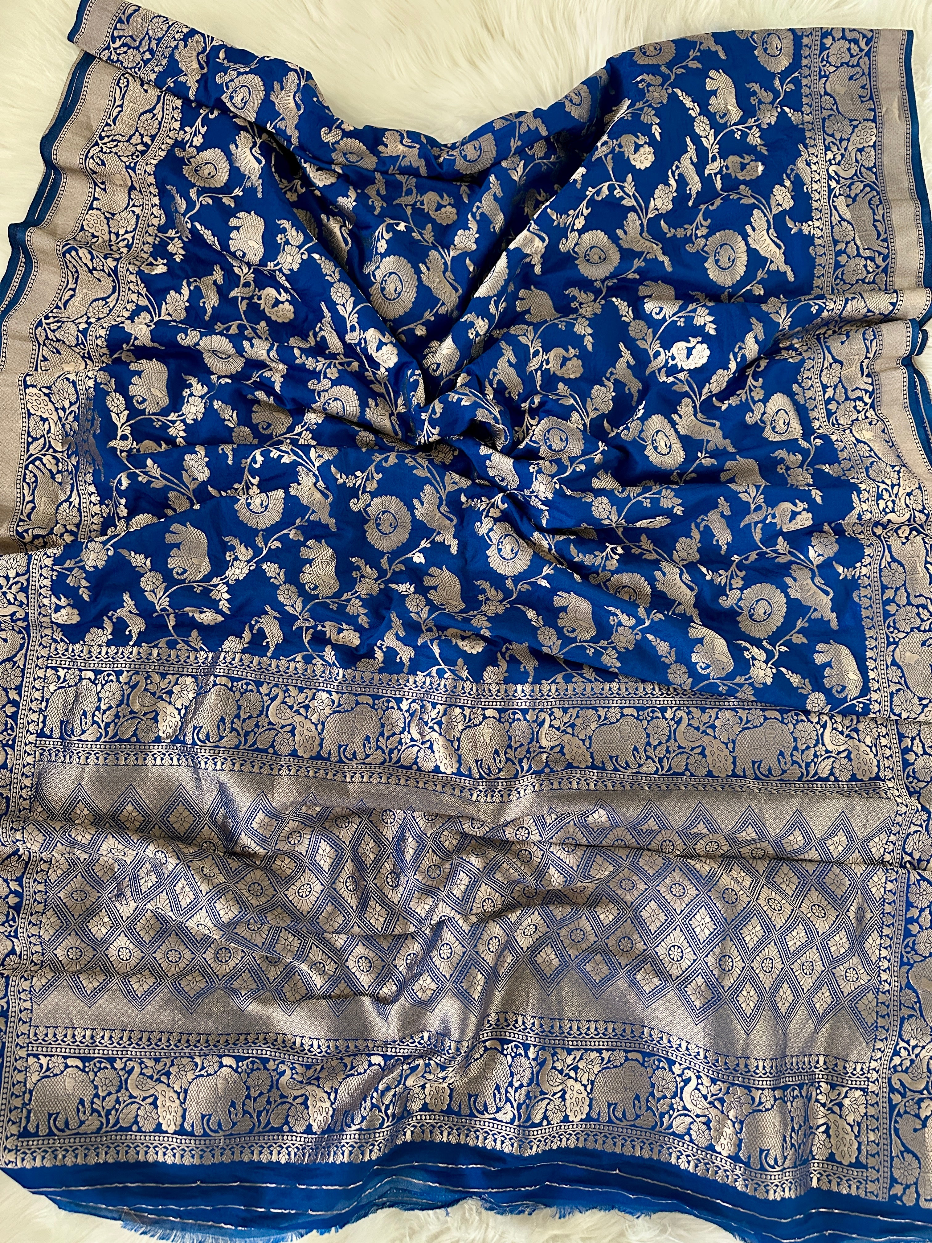 Banarasi Crepe Silk Saree