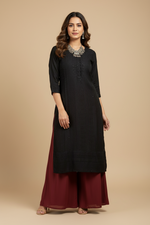 Load image into Gallery viewer, Embroidered Long Kurta
