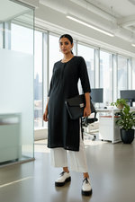 Load image into Gallery viewer, Embroidered Long Kurta
