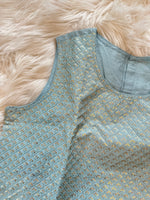 Load image into Gallery viewer, Sequin Designer Croptop - Powder Blue
